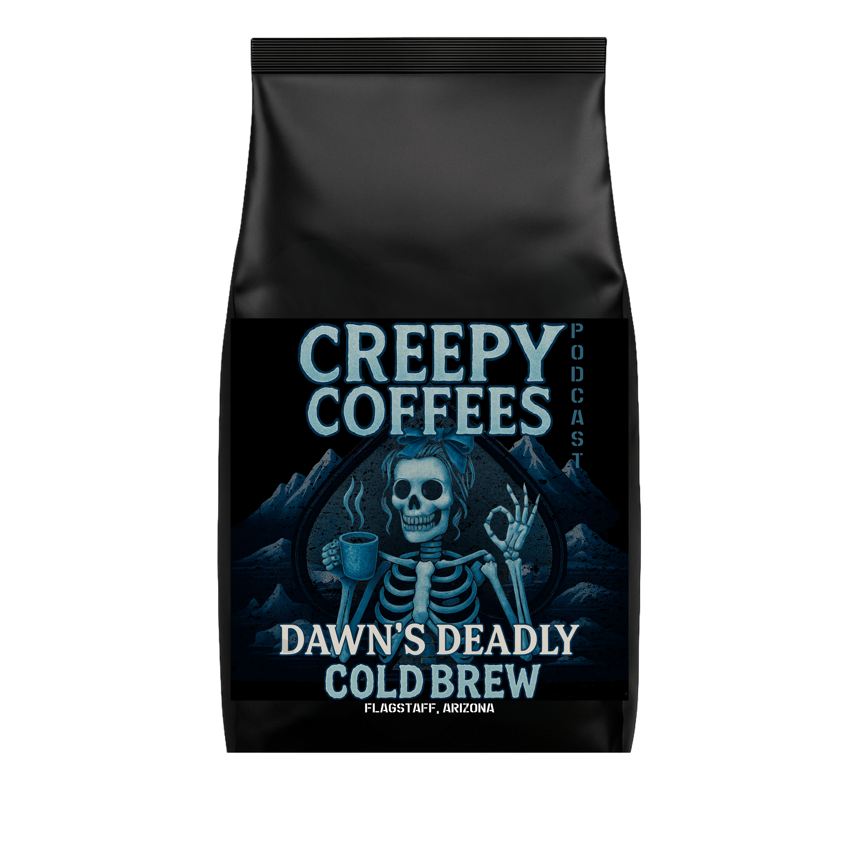 CREEPY COFFEES DAWNS DEADLY COLD BREW (Whole Beans) 12oz