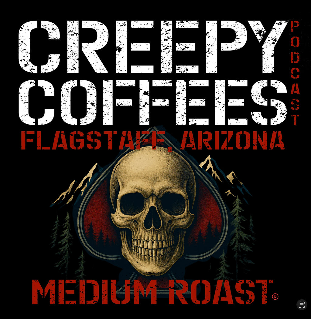 CREEPY COFFEES MEDIUM ROAST (WHOLE BEAN) 12oz